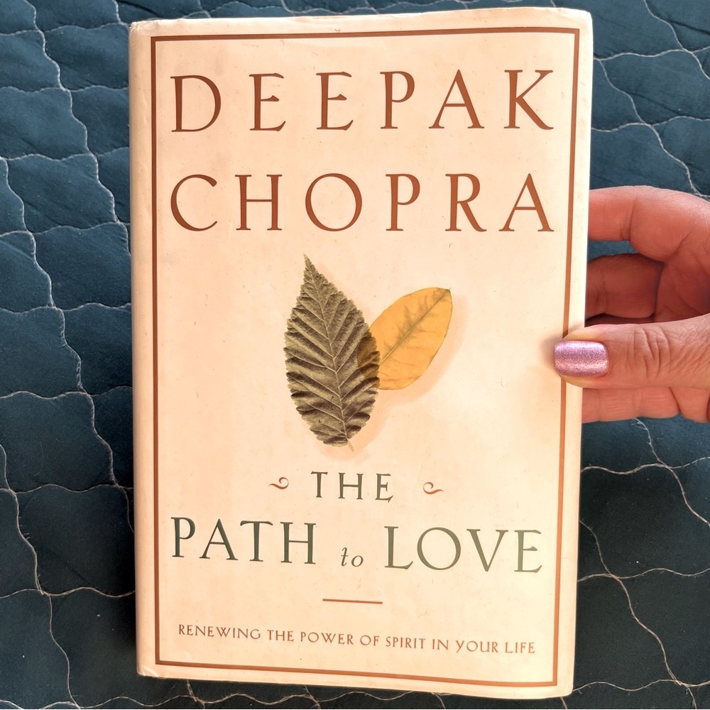 Deepak Chopra Book - “The Path to Love” Hardcover- LIFE ENHANCING - ❤️ 2026 ❤️